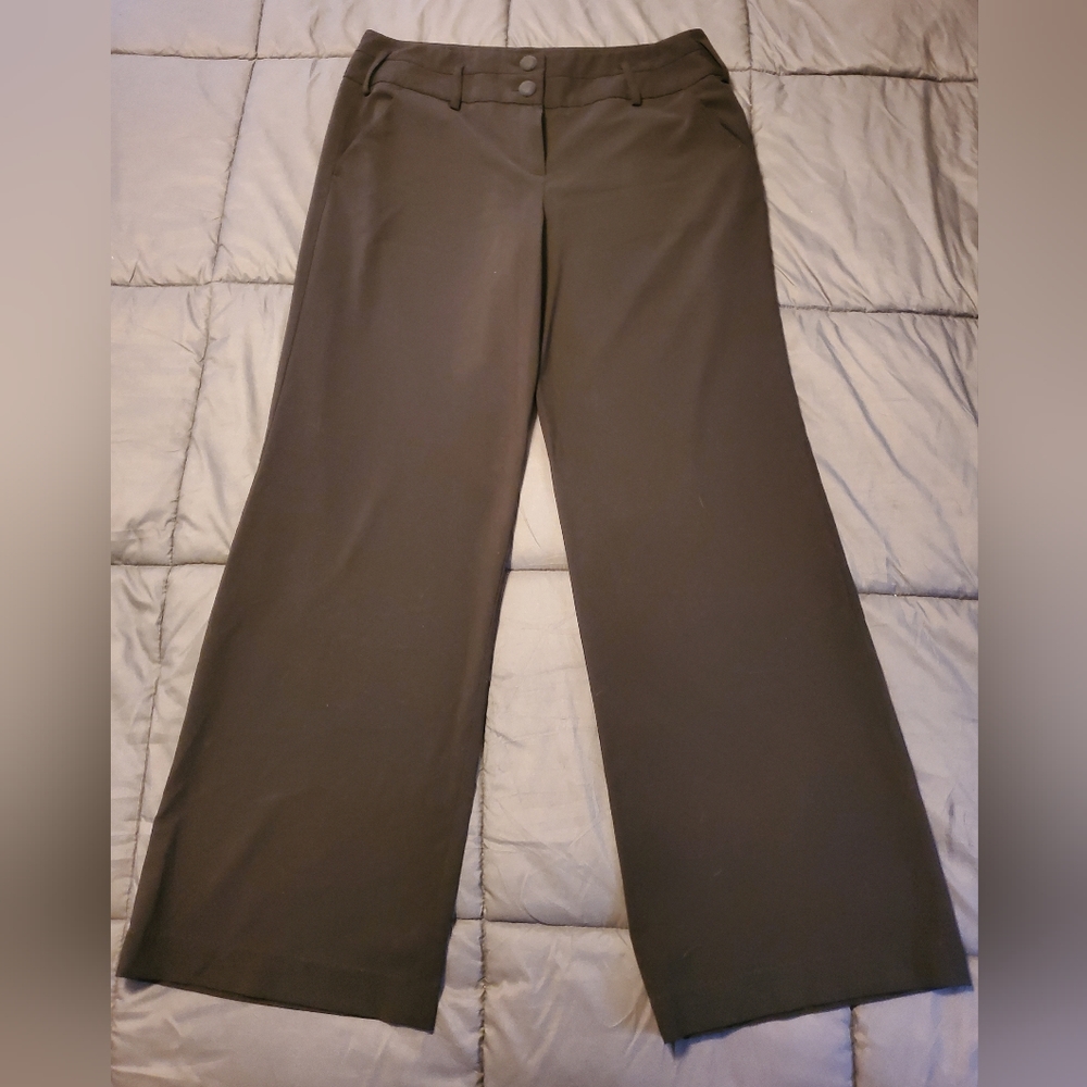 Black Slacks with front Pockets